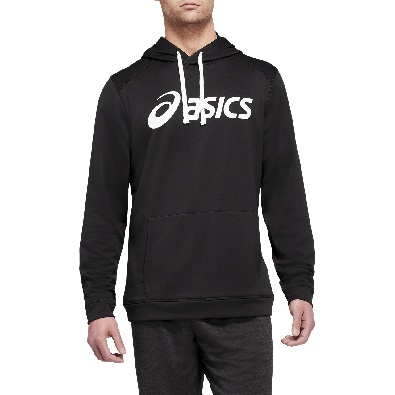 Asics - Polerón ASICS Moletom French Terry - Masculino - Negro | Ofertitas