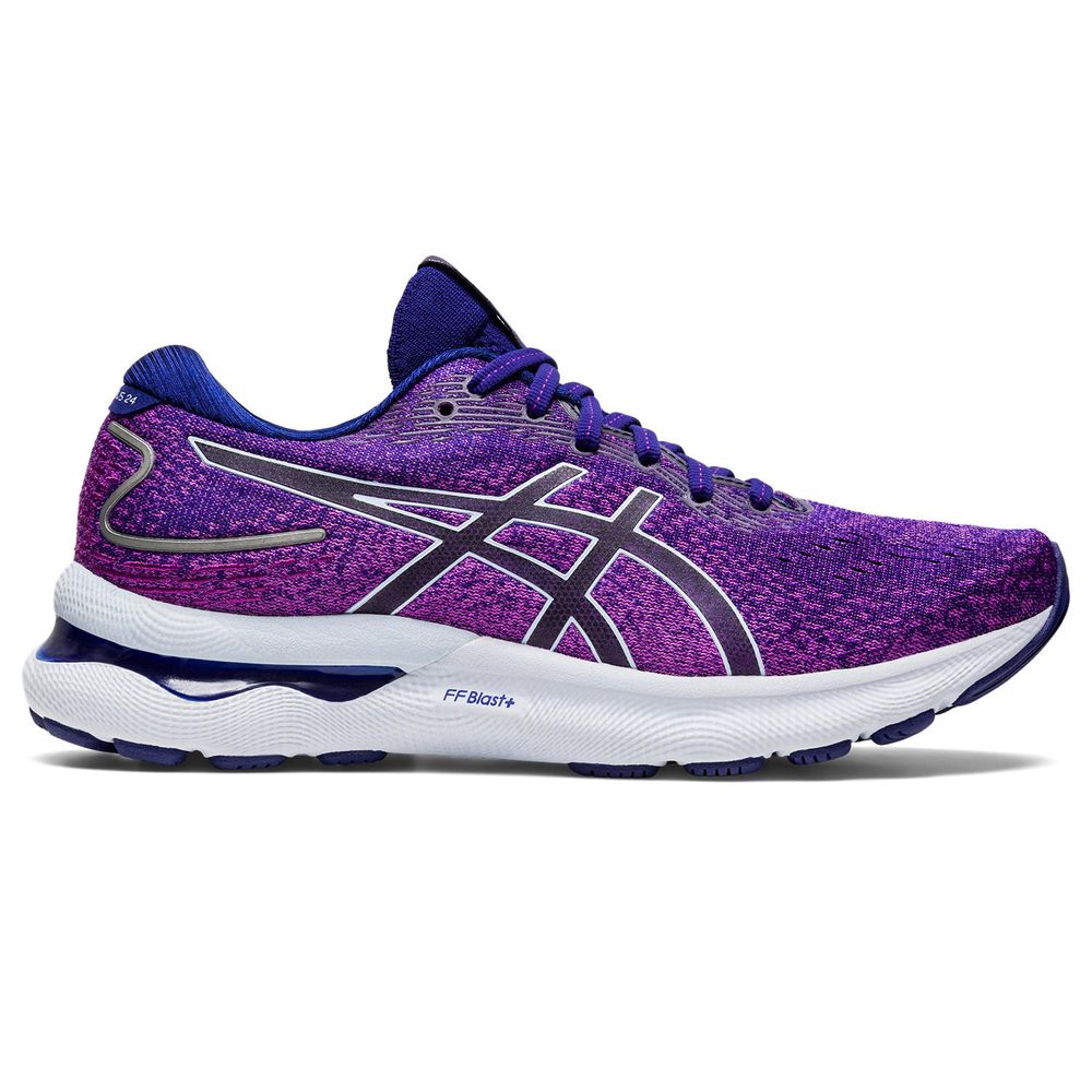 Zapatillas Asics Gel Nimbus 24 Femenino Lila Asics Chile New