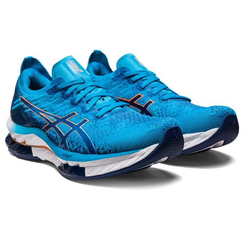 Zapatillas ASICS GELKinsei Blast Masculino Azul Asics Chile NEW