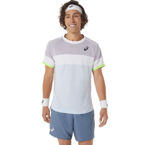 Polera-ASICS-Match-SS-Top---Masculino---Multicolor