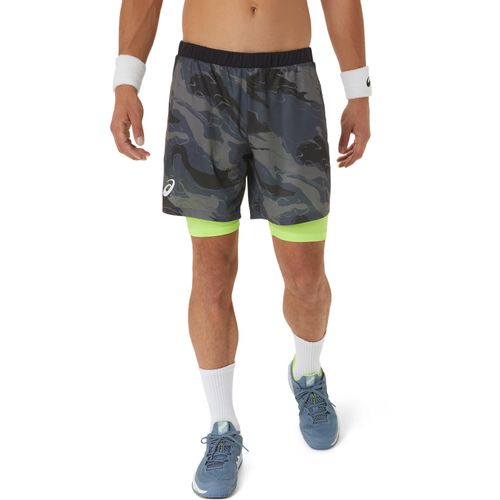 Shorts-ASICS-Match-Graphic-7In-Short---Masculino---Gris