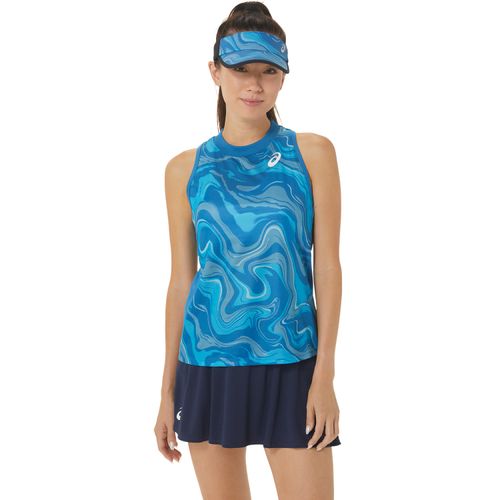 Polera-ASICS-Match-Graphic-Tank---Femenino---Azul