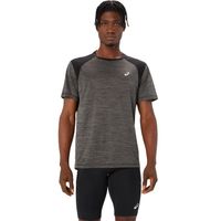 Polera ASICS Road Manga Corta - Masculino - Negro