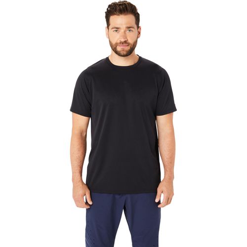 Polera-ASICS-Actibreeze-Panel-Jacquard-SS-Top---Masculino---Negro