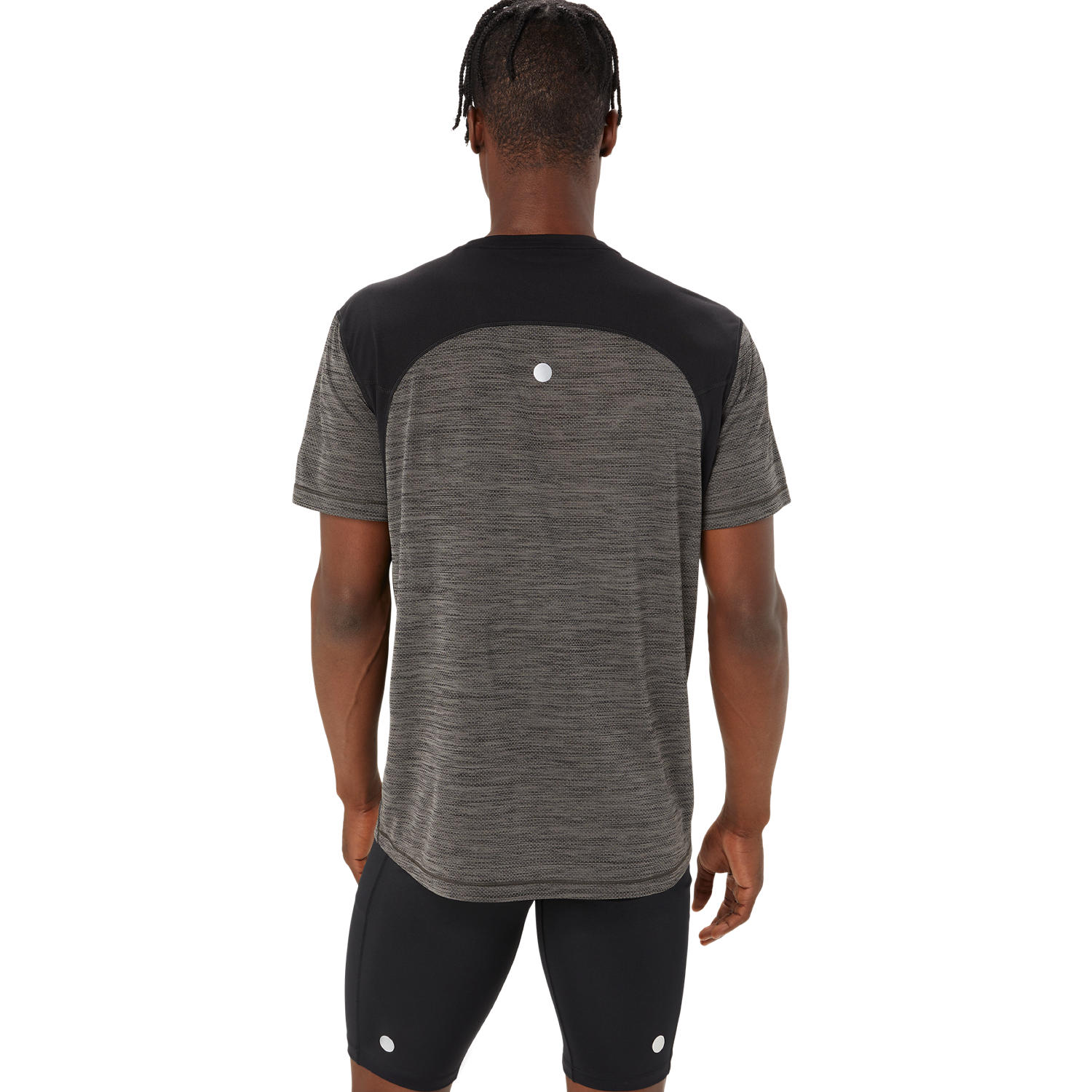 Imagen 2 del producto Polera ASICS Road Manga Corta - Masculino - Negro