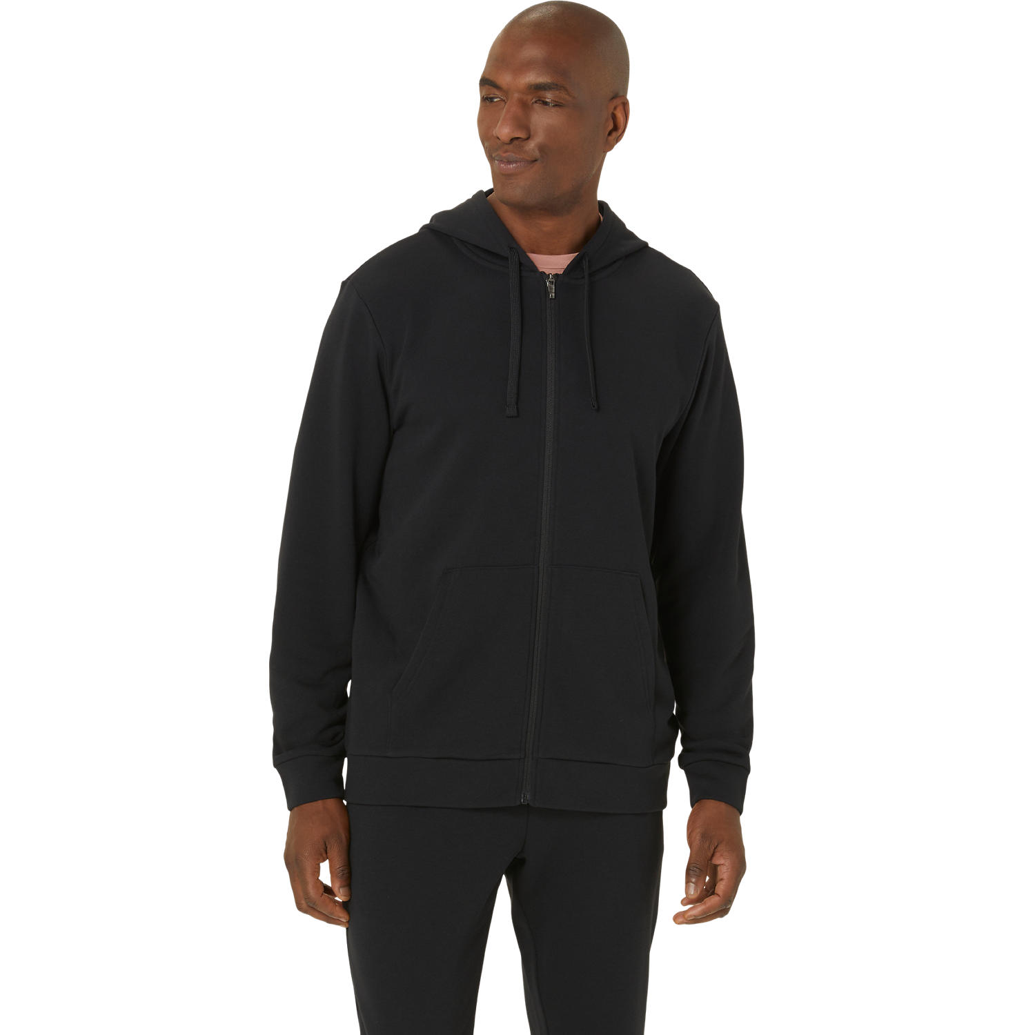 Imagen 1 del producto Polerón ASICS Sweat Full Zip Hoodie - Masculino - Negro