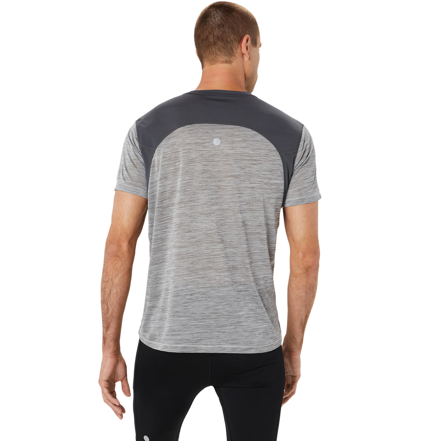 Imagen 2 del producto Polera ASICS Road Manga Corta - Masculino - Gris