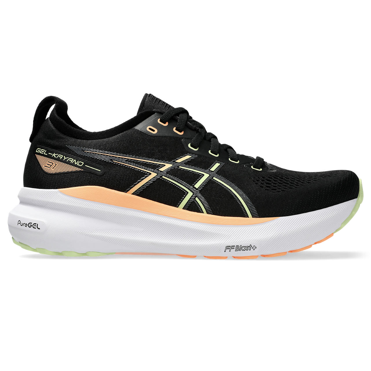 Asics kayano 25 hombre Negro online