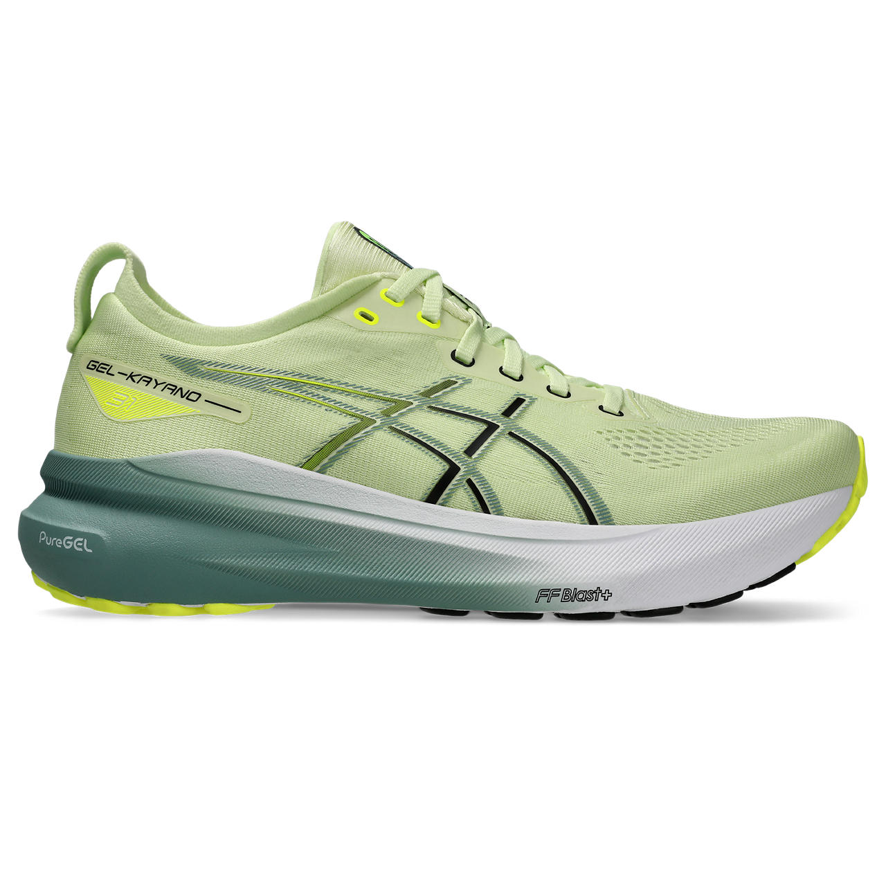 Zapatilla ASICS GEL Kayano 31 Masculino Verde Asics Chile NEW