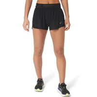 Short ASICS Metarun Split Short - Femenino - Negro