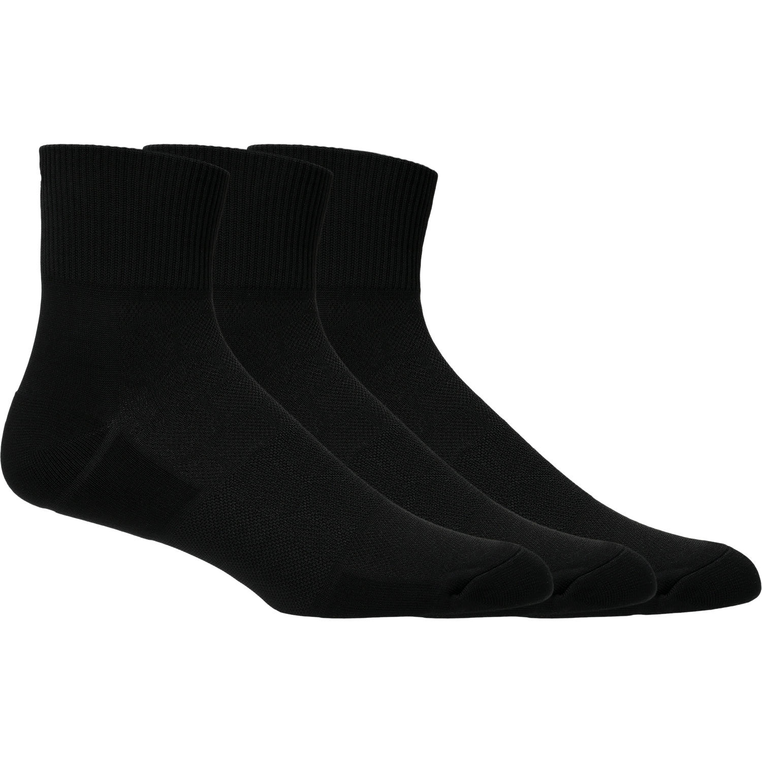 Imagen 1 del producto Calcetines ASICS Running Quarter 3P - Unisex - Negro