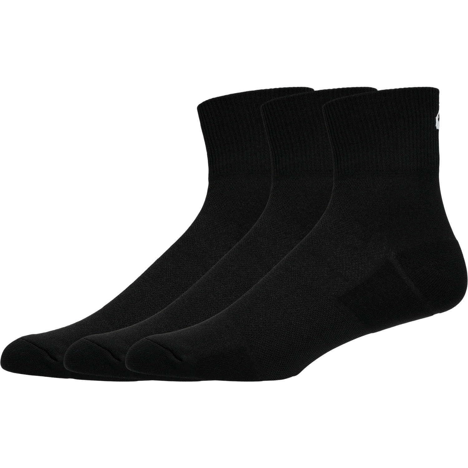 Imagen 2 del producto Calcetines ASICS Running Quarter 3P - Unisex - Negro
