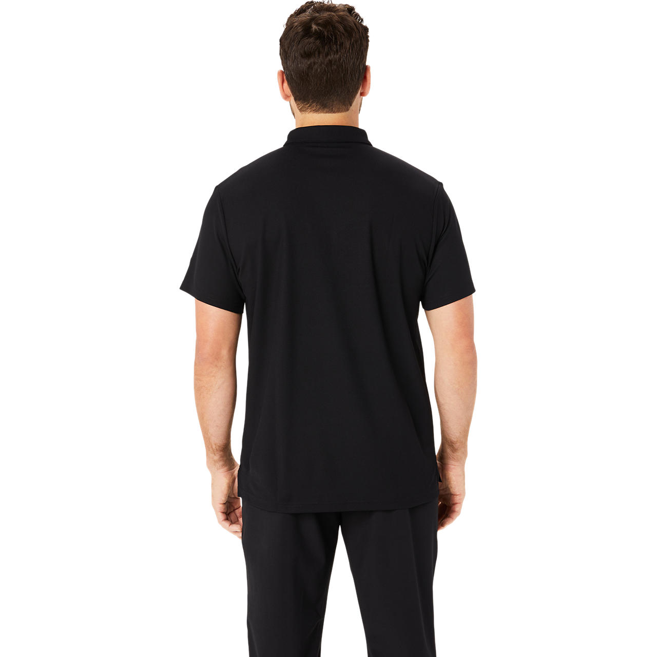 Imagen 2 del producto Polera ASICS ASICS Spiral Embroidery Polo-Shirts - Masculino - Negro
