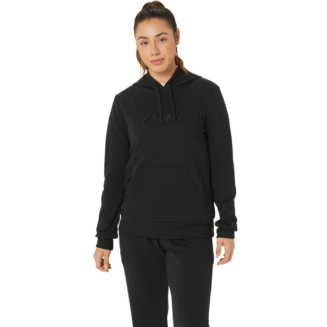 Imagen 1 del producto Polerón ASICS French Terry Pullover Hoodie - Femenino - Negro