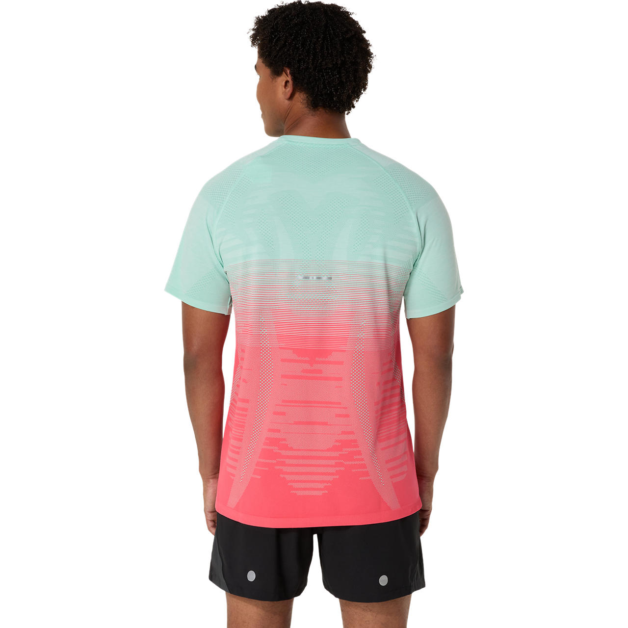 Imagen 2 del producto Polera ASICS Seamless SS Top Manga Corta - Masculino - Rosado