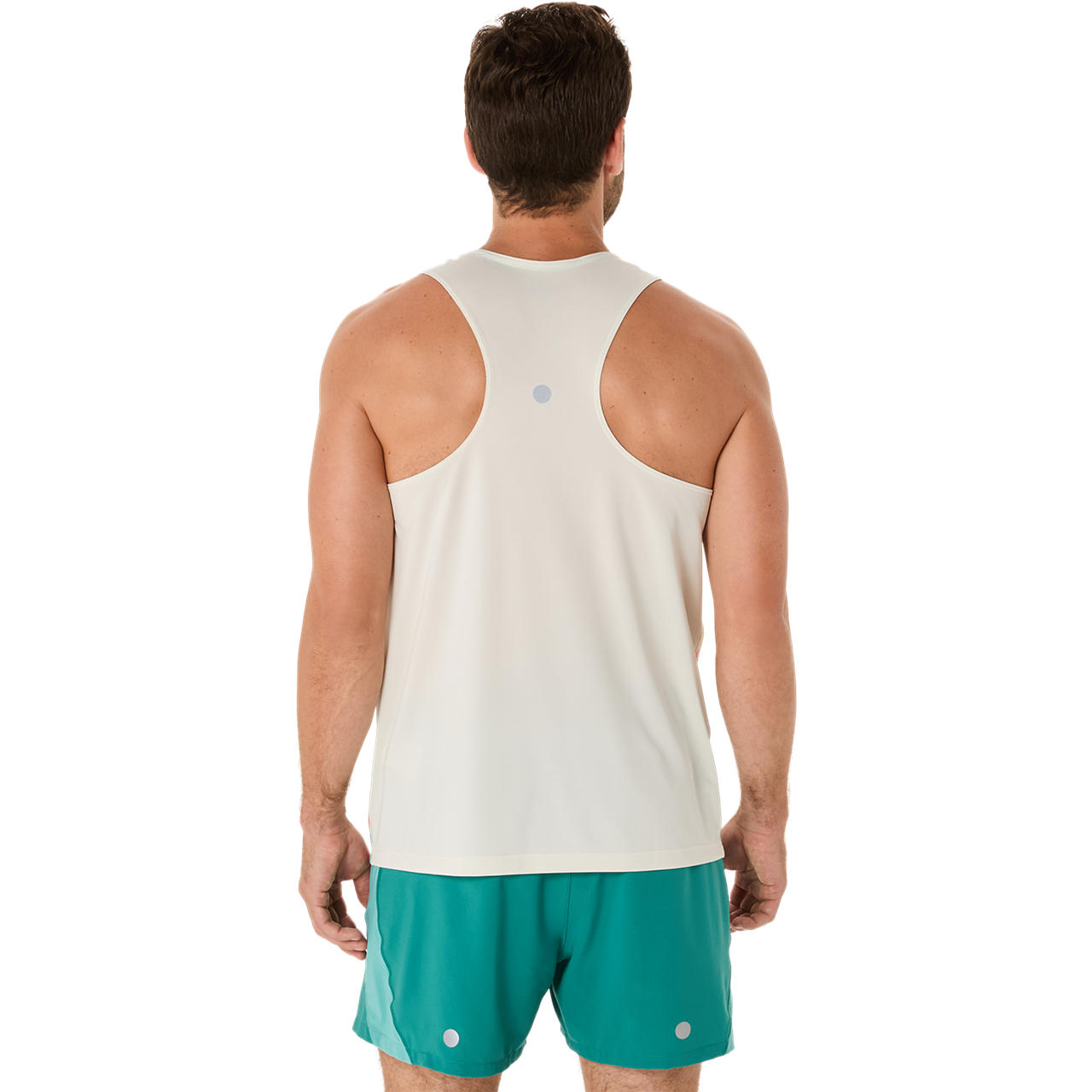 Imagen 2 del producto Polera ASICS Road All Over Print Singlet Sin Mangas - Masculino - Multicolor