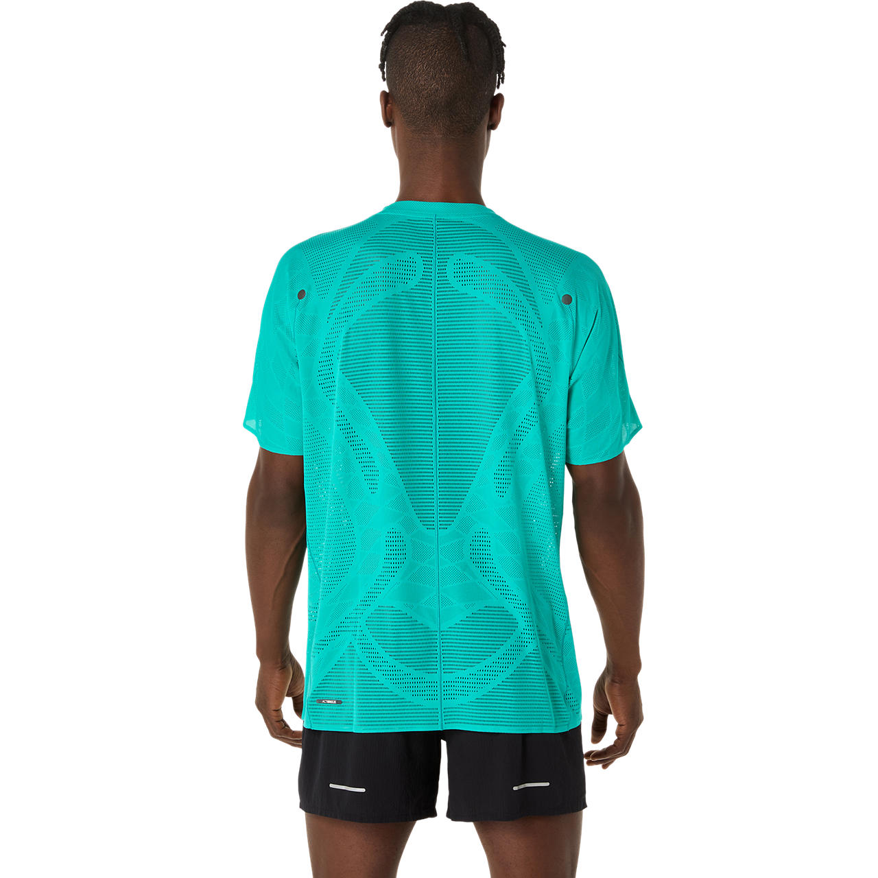 Imagen 2 del producto Polera ASICS Metarun SS Top Manga Corta - Masculino - Celeste