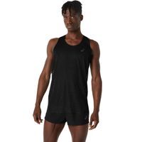 Polera ASICS Metarun Singlet Sin Mangas - Masculino - Negro