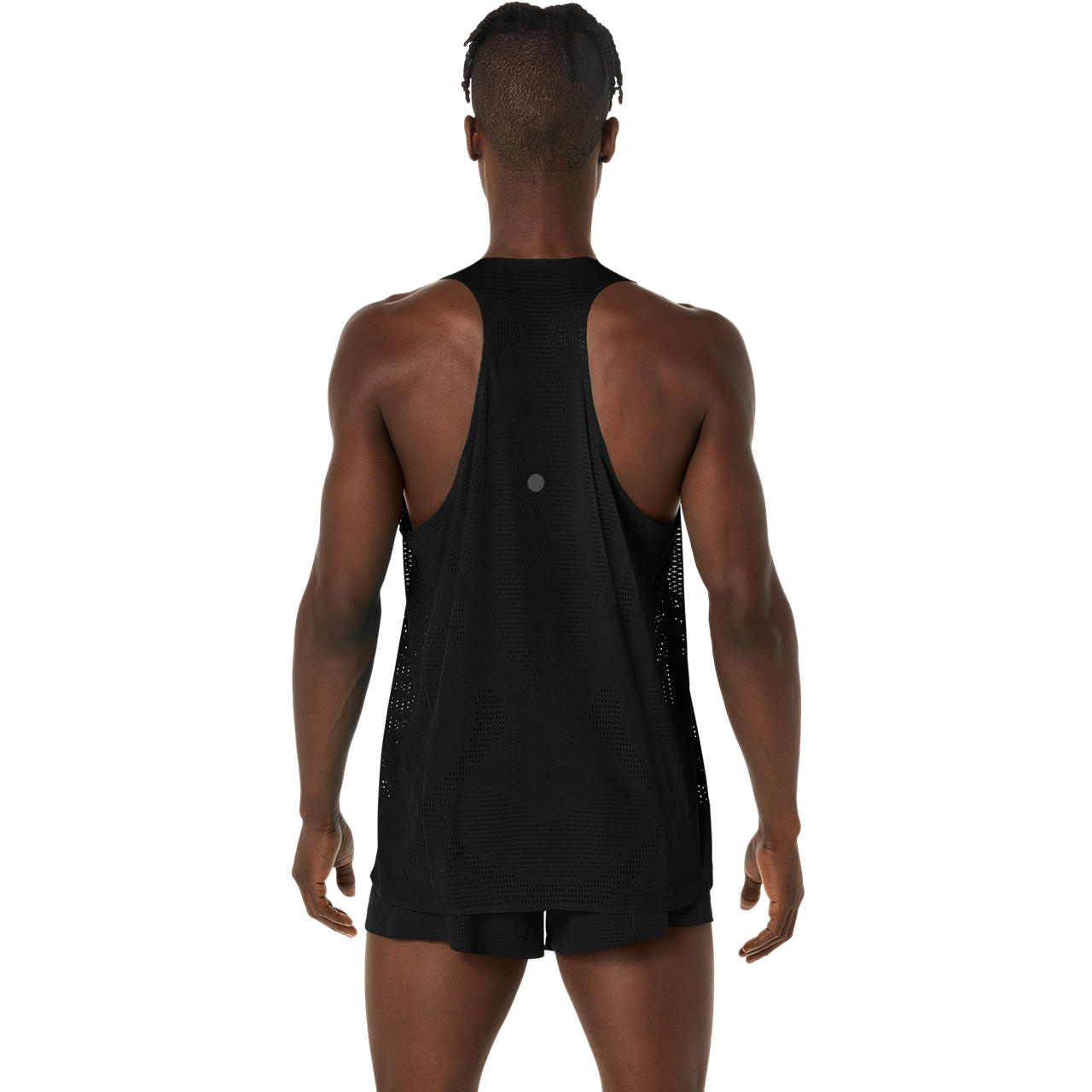 Imagen 2 del producto Polera ASICS Metarun Singlet Sin Mangas - Masculino - Negro