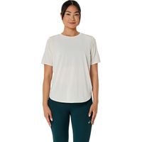 Polera ASICS Road SS Top Sin Mangas - Femenino - Blanco