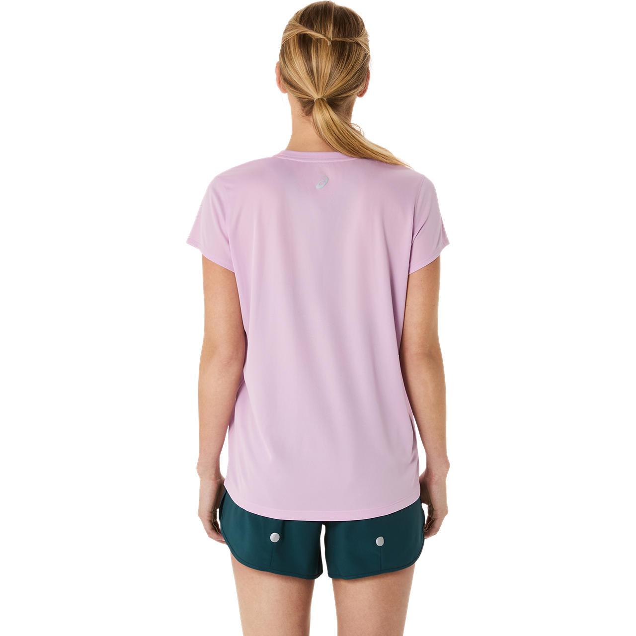Imagen 2 del producto Polera ASICS Fujitrail Logo SS Top Manga Corta - Femenino - Rosado