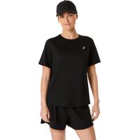 Polera ASICS Asics Silver SS Top Manga Corta - Femenino - Negro