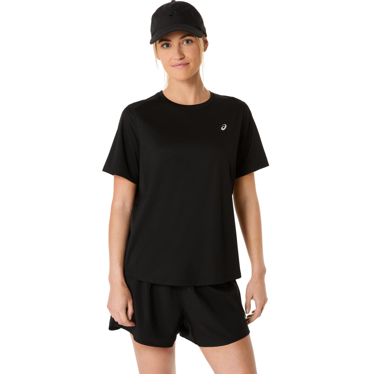 Imagen 1 del producto Polera ASICS Asics Silver SS Top Manga Corta - Femenino - Negro