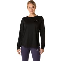 Polera ASICS Asics Silver LS Top Manga Larga - Femenino - Negro