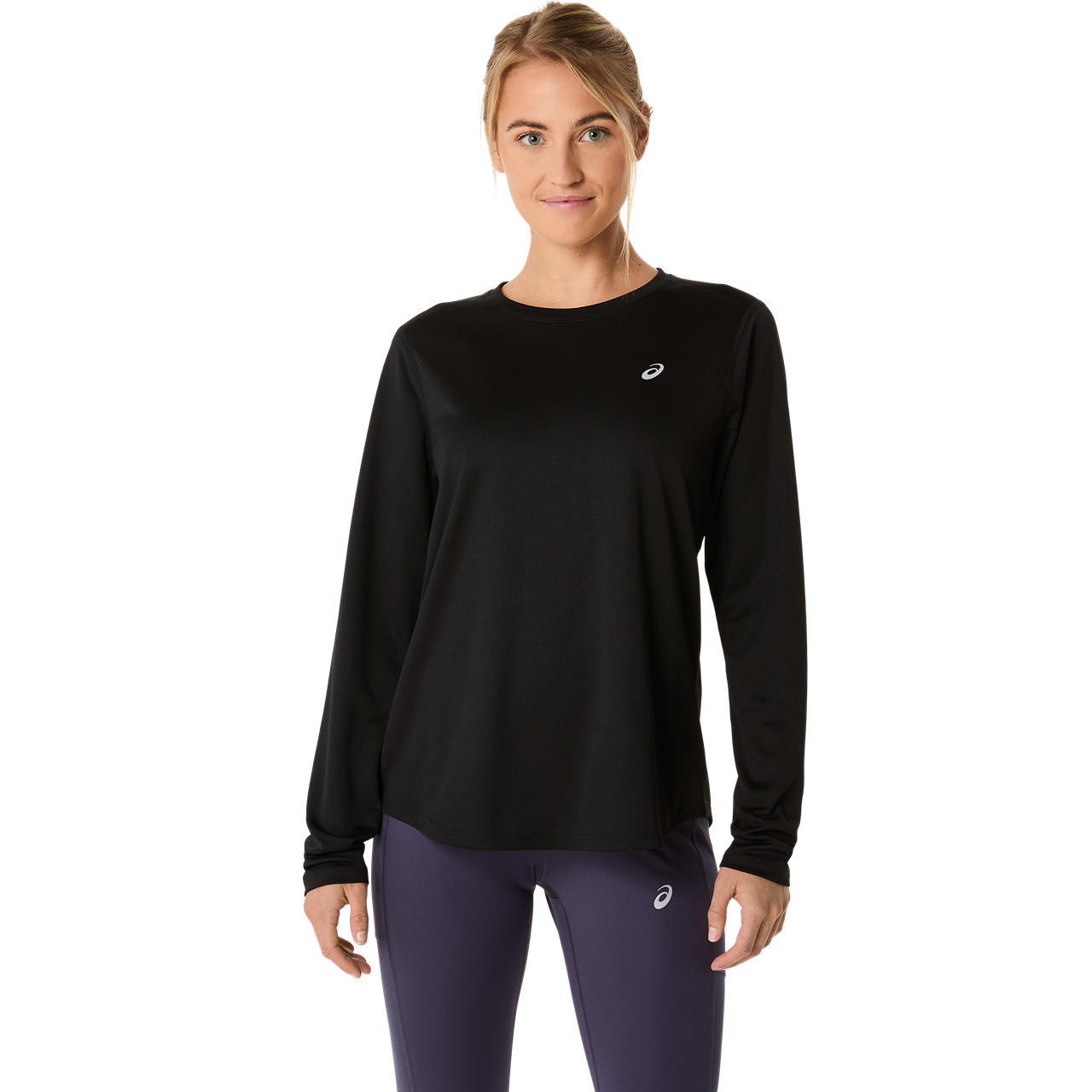 Imagen 1 del producto Polera ASICS Asics Silver LS Top Manga Larga - Femenino - Negro