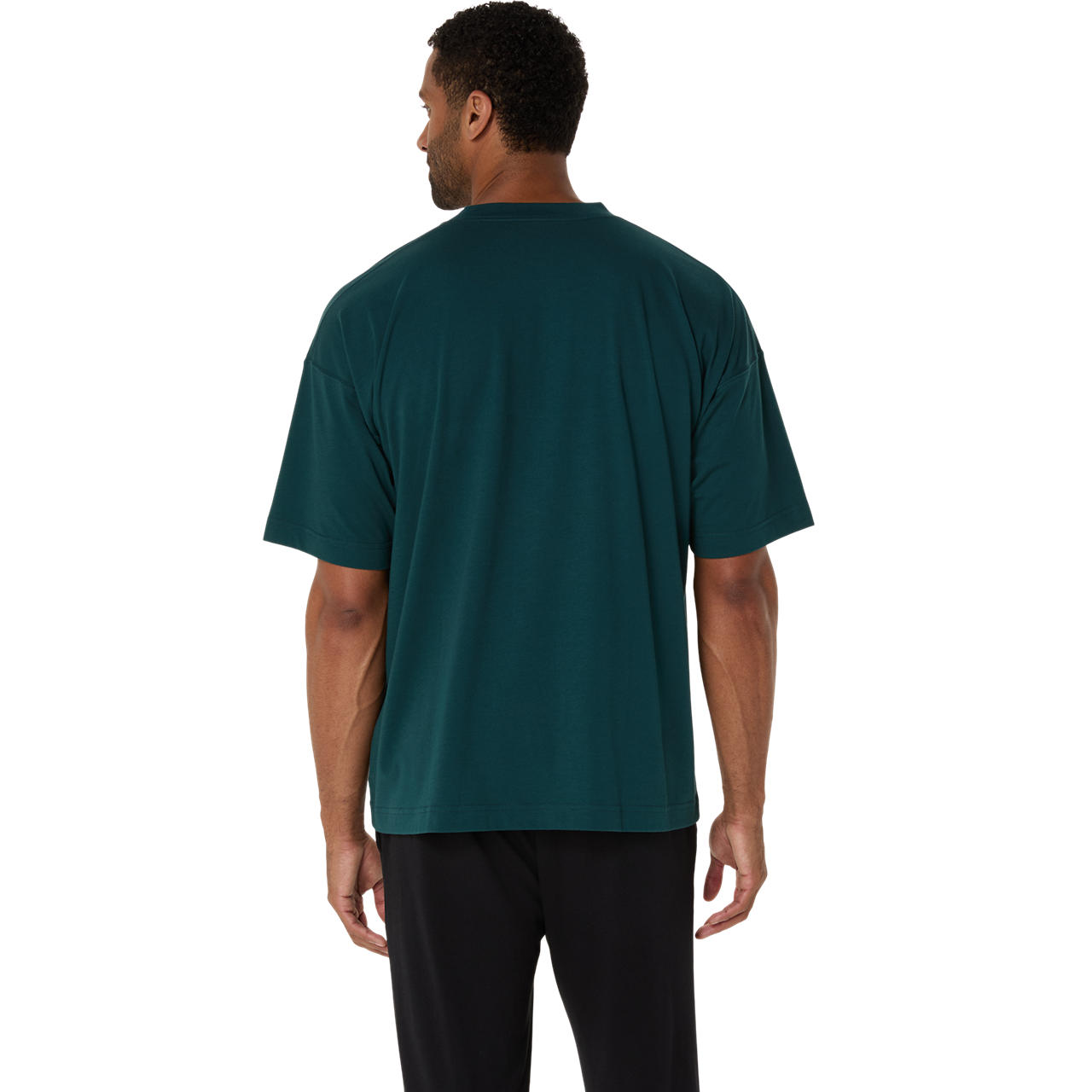 Imagen 2 del producto Polera ASICS Asics Spiral Relaxed Fit Embroidery Tee Manga Corta - Masculino - Verde