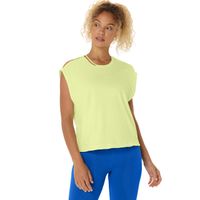 Polera ASICS Nagino Flex SleeveleSS Top Sin Mangas - Femenino - Amarillo