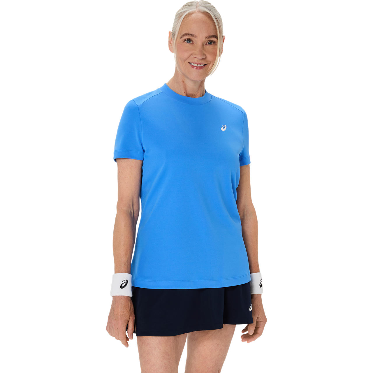 Imagen 1 del producto Polera ASICS Court SS Top Manga Corta - Femenino - Celeste
