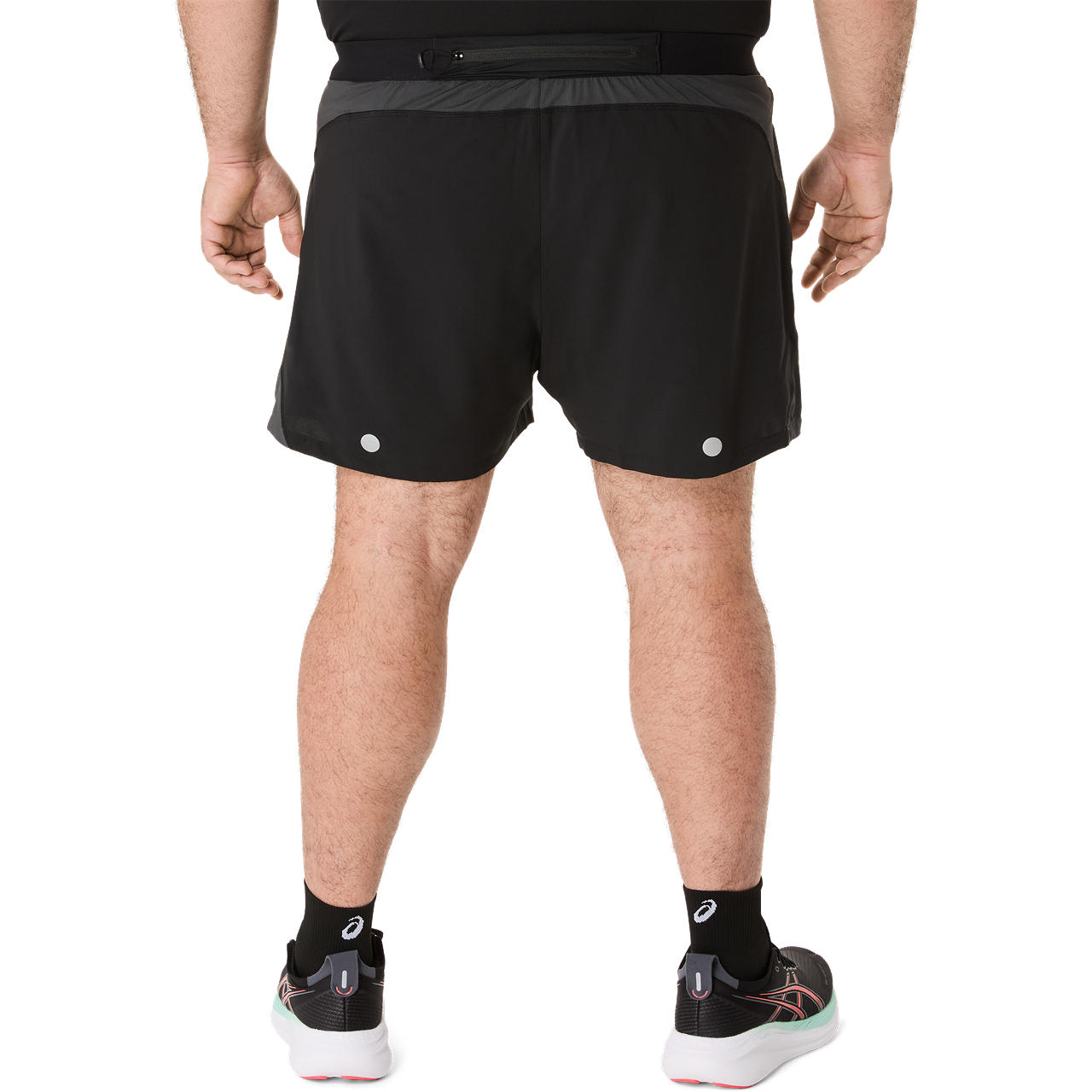 Imagen 2 del producto Short ASICS Road 5in Short - Masculino - Negro