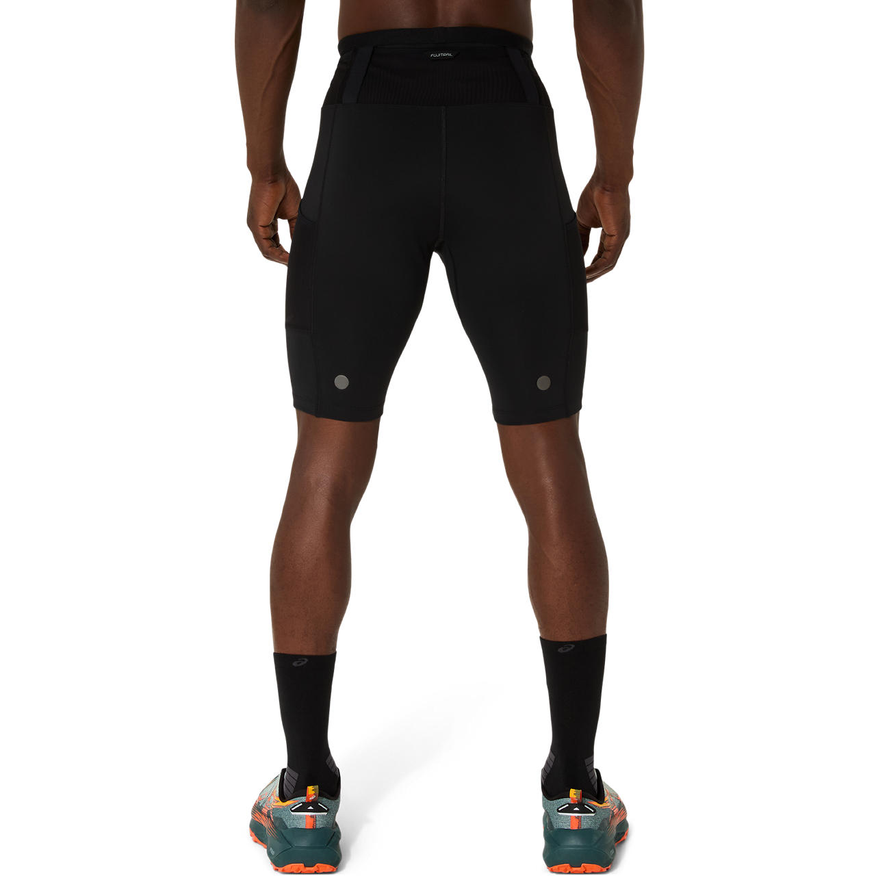 Imagen 2 del producto Calza ASICS Fujitrail Elite Sprinter - Masculino - Negro