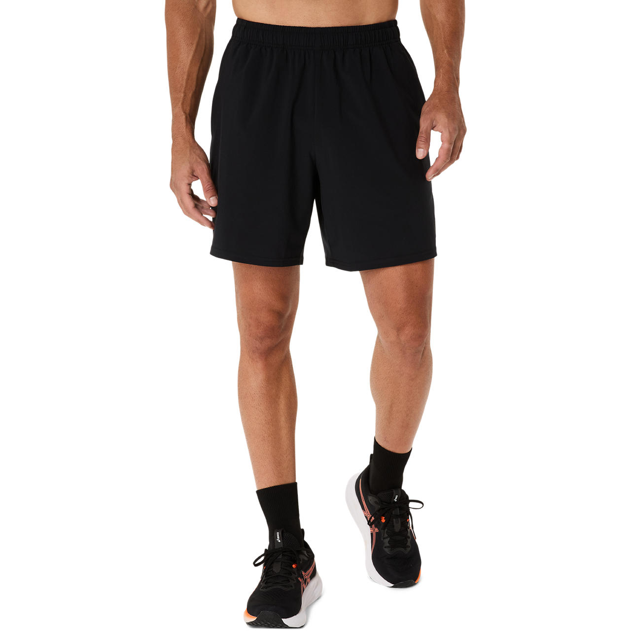 Imagen 1 del producto Short ASICS Asics Spiral Embroidery Woven 7in Short - Masculino - Negro