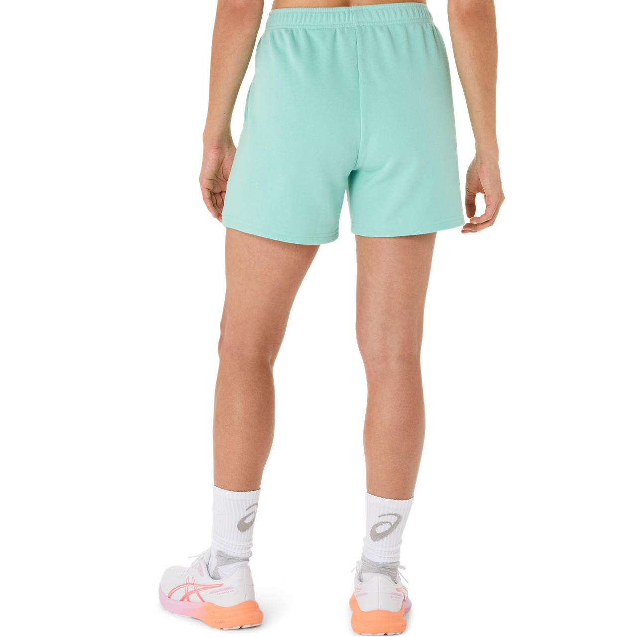Imagen 2 del producto Short ASICS French Terry 5in Short - Femenino - Celeste