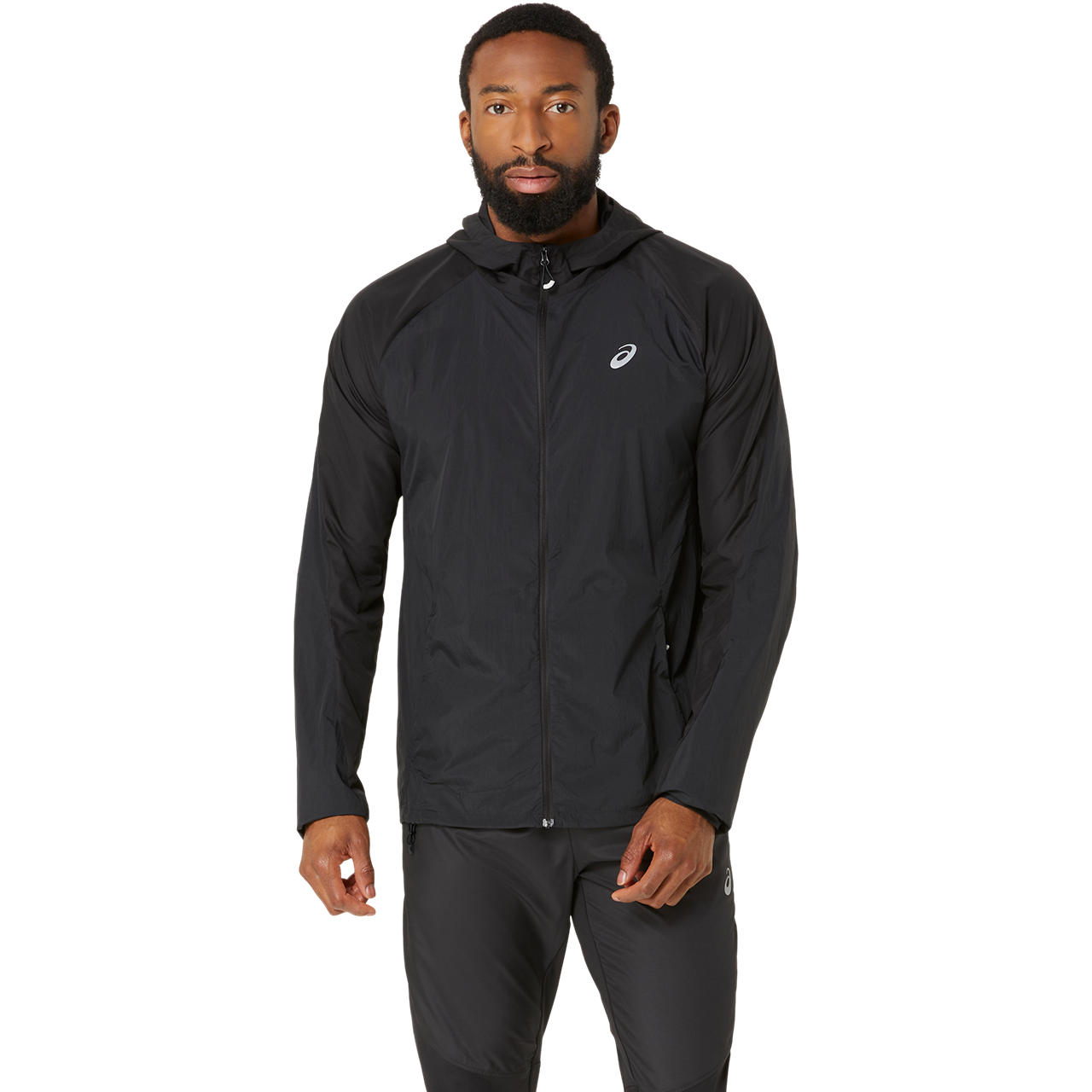 Imagen 1 del producto Chaqueta ASICS Road Packable Jacket - Masculino - Negro