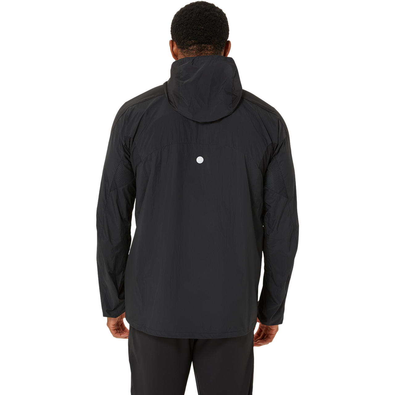 Imagen 2 del producto Chaqueta ASICS Road Packable Jacket - Masculino - Negro