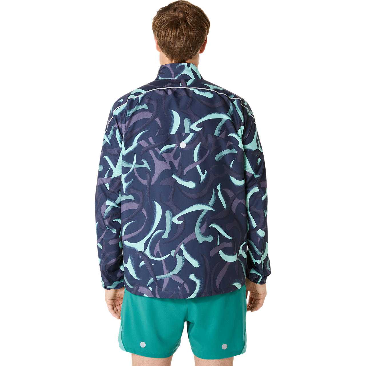 Imagen 2 del producto Chaqueta ASICS Road Lite-Show Packable Jacket - Masculino - Multicolor
