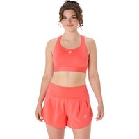 Peto ASICS Road Compression Bra - Femenino - Naranjo