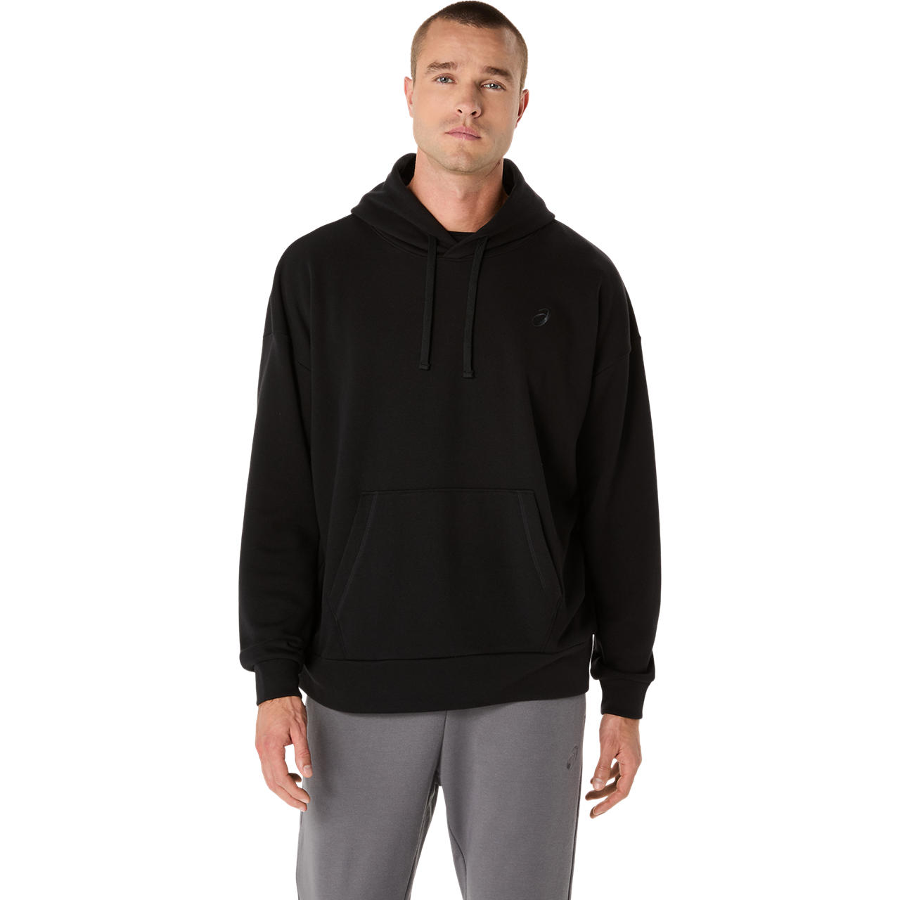Imagen 1 del producto Polerón ASICS Sweat Relaxed Pullover Hoodie - Masculino - Negro