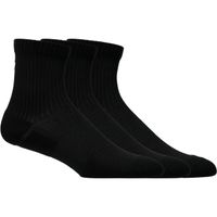 Calcetines ASICS Practice Quarter 3P - Unisex - Negro