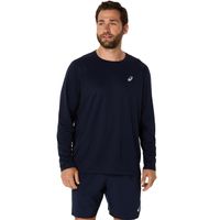 Polera ASICS Asics Silver SS Top Manga Larga - Masculino - Azul