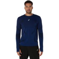 Polera ASICS Road Seamless LS Top Manga Larga - Masculino - Azul