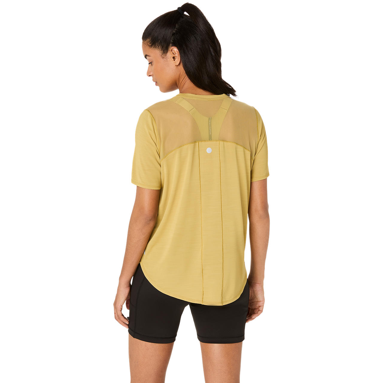 Imagen 2 del producto Polera ASICS Road SS Top Manga Corta - Femenino - Amarillo