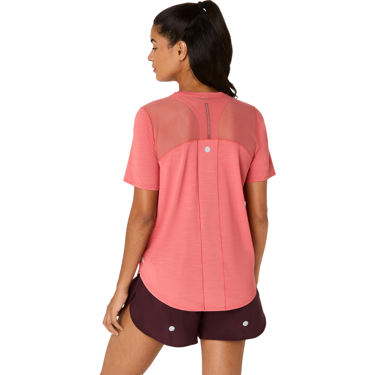 Imagen 2 del producto Polera ASICS Road SS Top Manga Corta - Femenino - Rosado