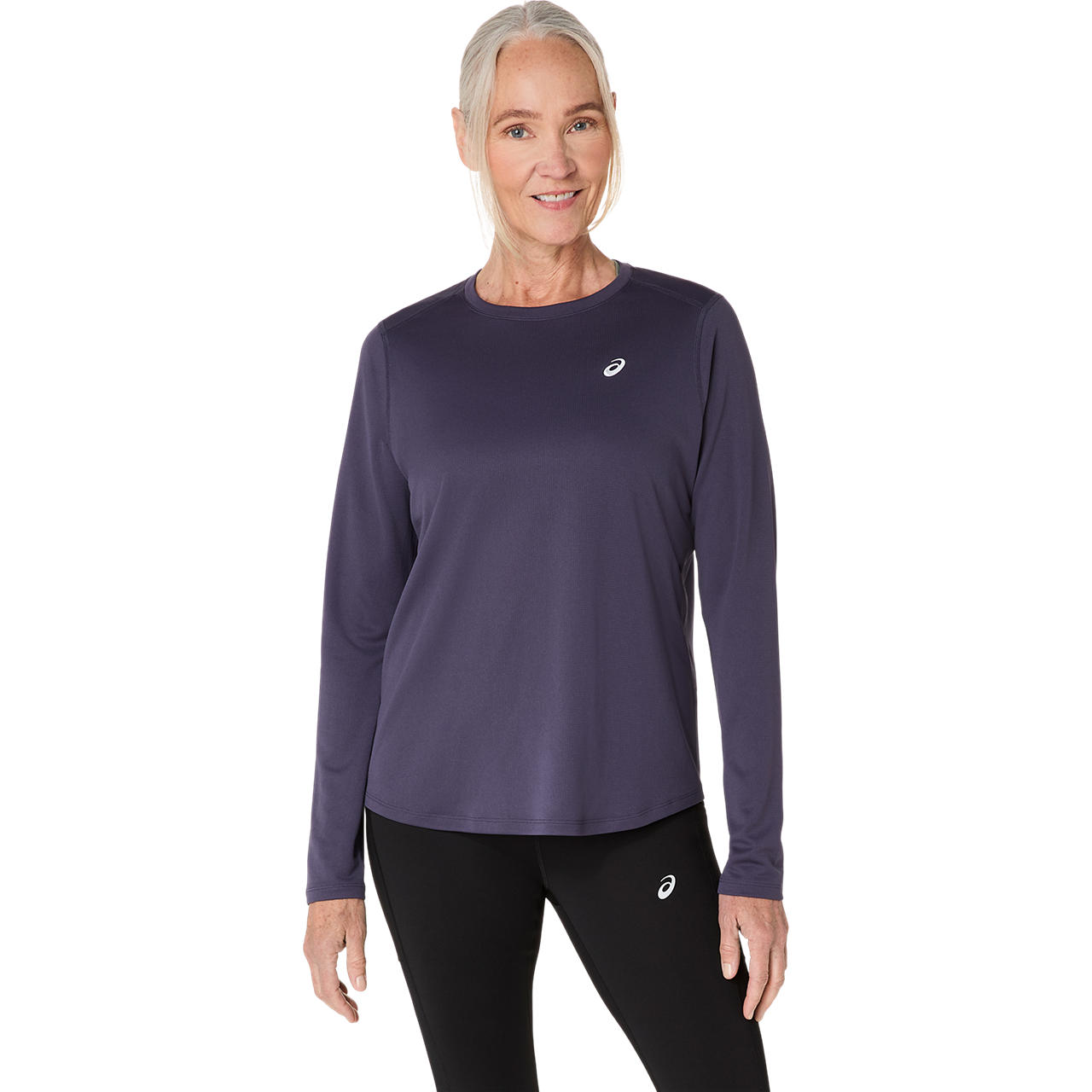 Imagen 1 del producto Polera ASICS Asics Silver LS Top Manga Larga - Femenino - Azul