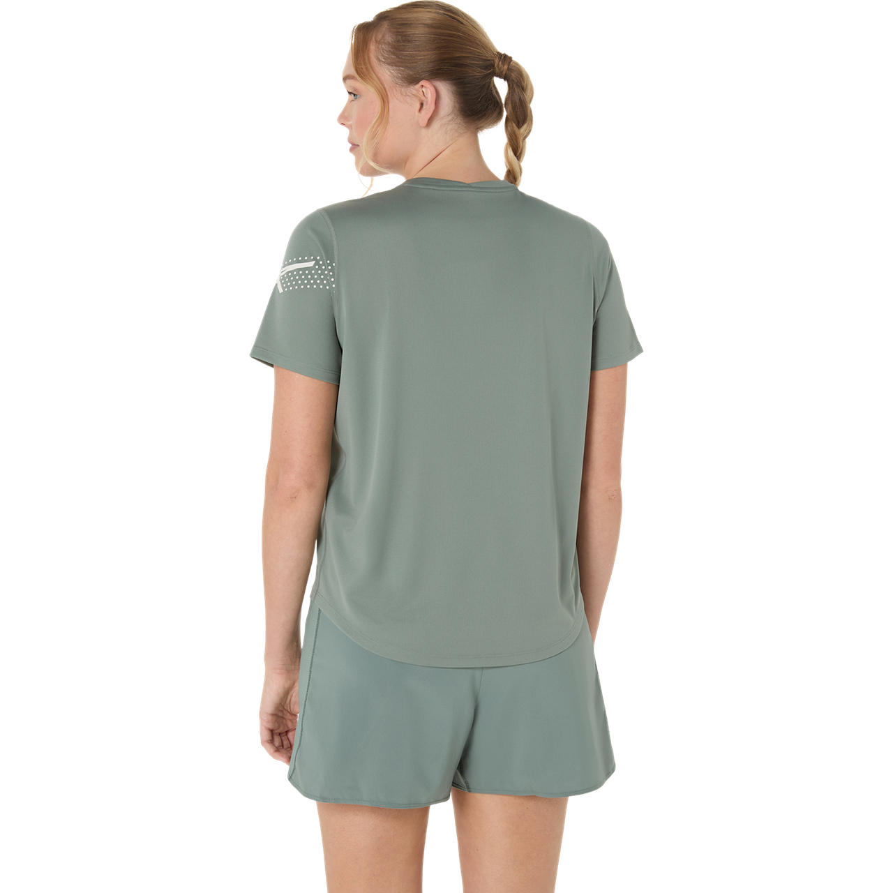 Imagen 2 del producto Polera ASICS Asics Icon SS Top Manga Corta - Femenino - Verde