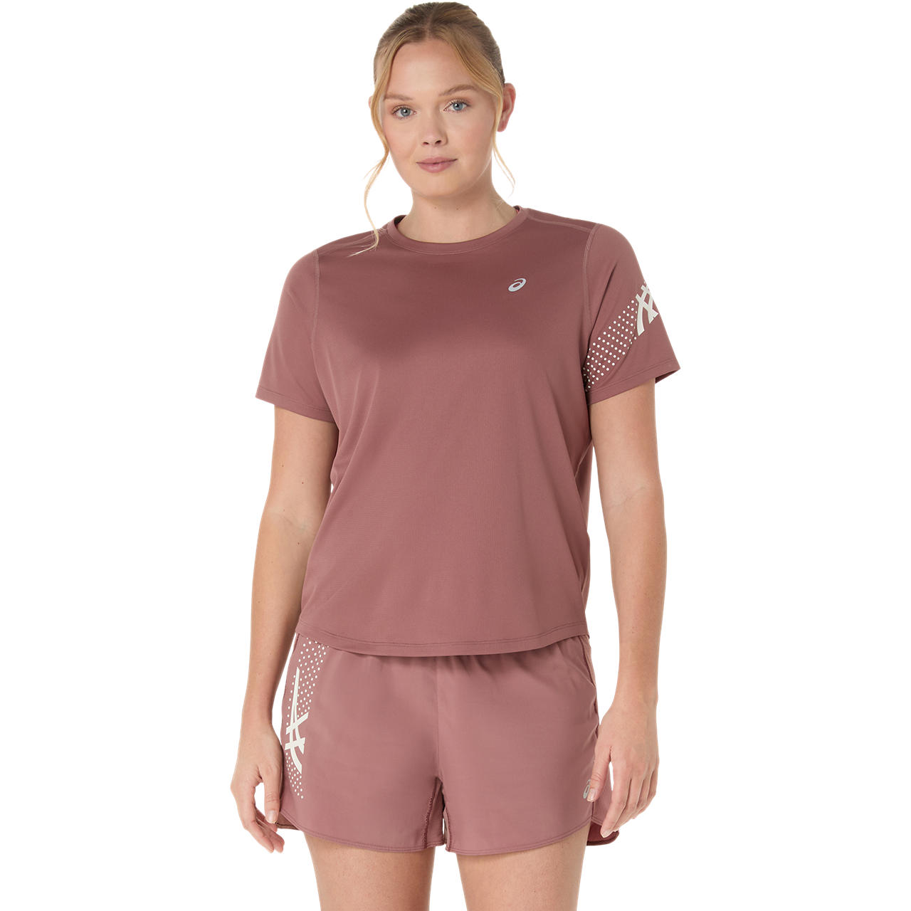 Imagen 1 del producto Polera ASICS Asics Icon SS Top Manga Corta - Femenino - Morado