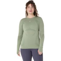 Polera ASICS Road Seamless LS Top Manga Larga - Femenino - Verde